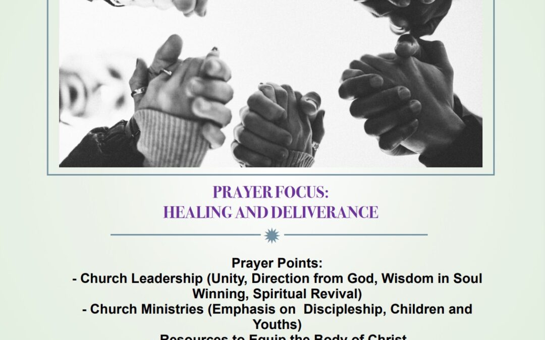 21 Days of Prayer