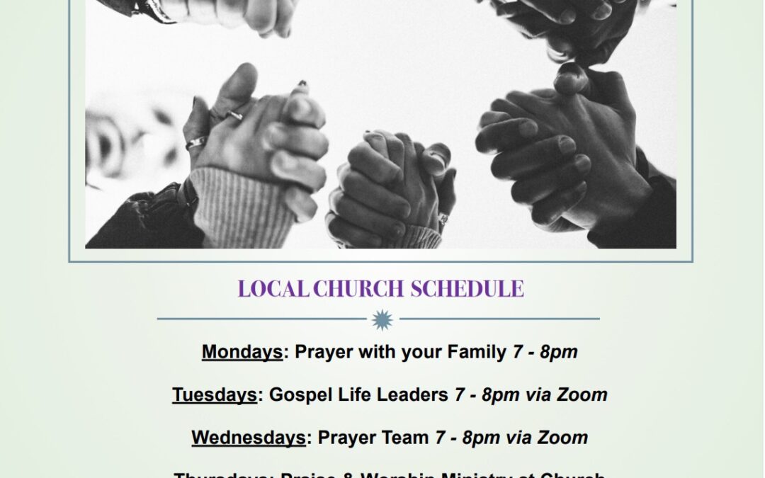 Church Schedule